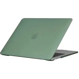 Чохол-накладка DK для Apple MacBook Pro 13" 2020-2022 (A2251/A2289/A2338) Plastic Matt (05927) dark green