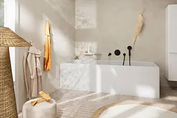 Змішувач для душу Hansgrohe DuoTurn S прихованого монтажу matt black 75418670 - мініатюра 3