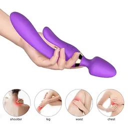 Вібромасажер B - Series Joy Magic Wand, 23.6 см (фіолетовий) - мініатюра 3