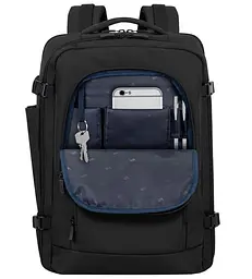 Рюкзак для ноутбука Rivacase Tegel Black 17.3" (8461Black) - мініатюра 3
