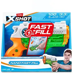 Водний бластер Zuru X-Shot Fast-Fill Nano (56333R) - мініатюра 4
