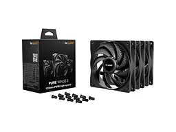 Вентилятор Be quiet! Pure Wings 3 120mm PWM High-Speed 3-Pack Black (BL140) - мініатюра 6