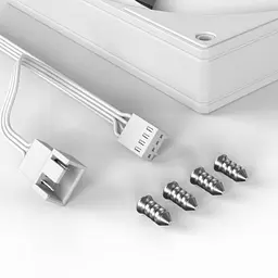 Вентилятор ID-Cooling AS-140-W Duet White (AS-140-W DUET) - мініатюра 5