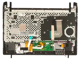 Клавіатура для ноутбука Samsung (N250) Black, (Black TopCase)