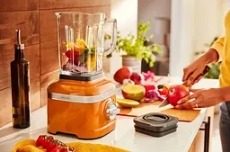 Блендер KitchenAid Artisan K400 5KSB4026EHY 1.4 л  зі скляним стаканом колір меду (5KSB4026EHY) - мініатюра 7