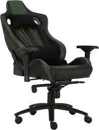 Геймерське крісло GT Racer чорне з темно-зеленим (X-0715 Black/Dark Green) - мініатюра 4