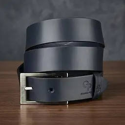 Ремінь чоловічий Grande Pelle 11058 синій 120 см