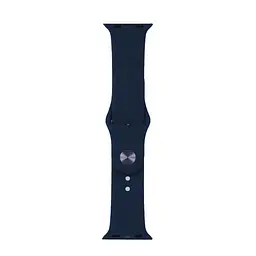 Ремінець Silicone Apple Watch 42/44/45/46/49 mm Cosmos Blue (46) (35)