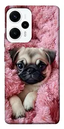 TPU чохол Demsky Мопс у ніжностях для Xiaomi Poco F5 / Note 12 Turbo