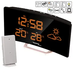 Метеостанція Technoline WS6832 Black (WS6832), Чорний - мініатюра 7