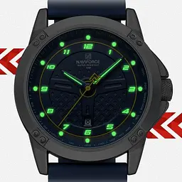 Годинники чоловічі наручні Naviforce Lagune (Сині) - мініатюра 8