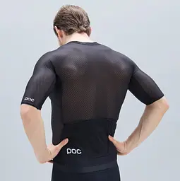 Джерсі чоловіче POC M's Air Jers L Чорний - мініатюра 5