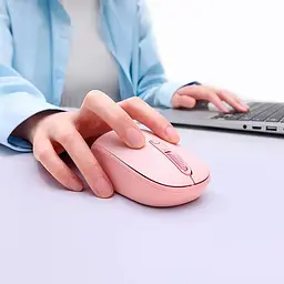 Миша Baseus F01B Tri-Mode Wireless Mouse рожева - мініатюра 8