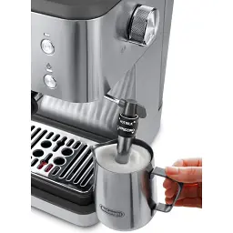Кавоварка ріжкова еспресо Delonghi Linea Classic EM450.M Stainless steel UA - мініатюра 4