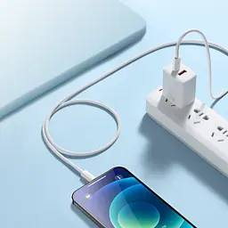 Кабель Baseus Dynamic Series Fast Charging Cable Type-C to Lightning 20W 1m CALD000003 Blue - мініатюра 9