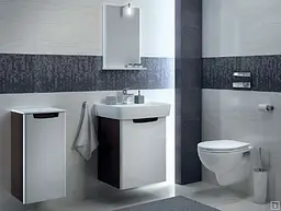 Дзеркало для ванної кімнати Kolo Rekord 45 см 88418000, Білий - мініатюра 3