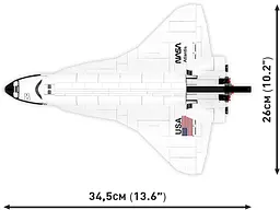 Конструктор СОВІ космічний шаттл Space Shuttle Atlantis 1930 - мініатюра 3