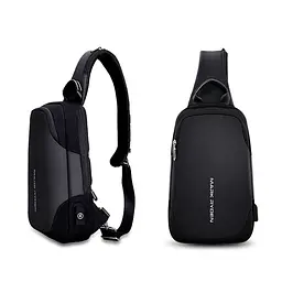 Рюкзак міський Mark Ryden 7056 9.7" USB 6 л чорний (16246) - мініатюра 2