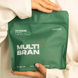 Клітковина, вітаміни, мінерали, пребіотик, детокс та контроль ваги Multi Bran Pro Healthy Choice 300 г - мініатюра 2
