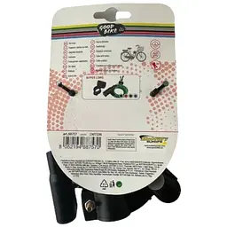 Велозамок Good Bike Super Long тросовий з кріпленням Ø6 x 900 мм синій (88757B-IS) - мініатюра 3