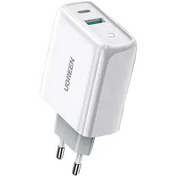 Мережевий зарядний пристрій Ugreen CD170 36W White (60468) [99270] - мініатюра 2