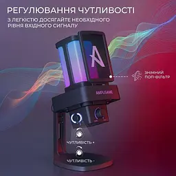 Мікрофон Fifine Q8 PRO Black (Q8PRO) - мініатюра 9
