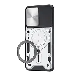 Чохол Full Protection JS Magnetic Xiaomi Redmi Note 12 5G/Poco X5 Silvery - мініатюра 3