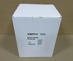 Відро для сміття кругле Zerix Solo-TC0105 Ss Color 5 л нержавійка ZX5897, Нержавіюча сталь - мініатюра 5