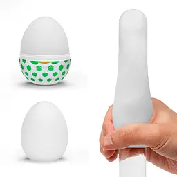 Мастурбатор яйце Tenga Egg Wonder Stud білий - мініатюра 3