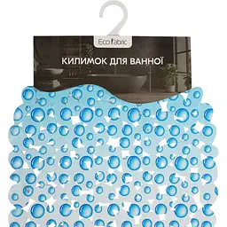 Килимок для ванної Eco Fabric Камінці 66х38 см фото-прінт Бульбашки (6638-006) - мініатюра 3