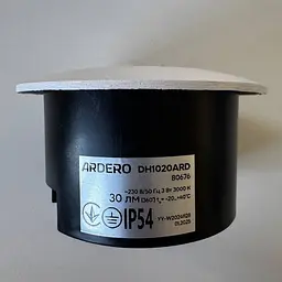 Архітектурний світлодіодний накладний світильник Ardero DH1020ARD LEVEL 3Вт 3000K білий - мініатюра 3