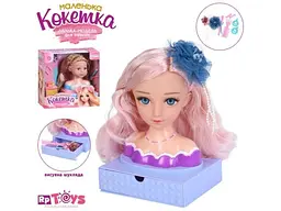 Голова ляльки для зачісок з аксесуарами, Limo Toy - мініатюра 2