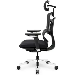 Крісло Mealux S4 Air Fabric Black ( HF-S4 F/B)  - мініатюра 2