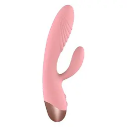 Вібратор-кролик Wooomy Elali Pink Rabbit Vibrator - мініатюра 4