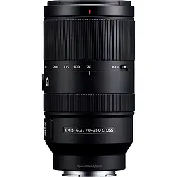 Об'єктив Sony E 70-350mm F/4.5-6.3 G OSS (SEL70350G) [106621] - мініатюра 2