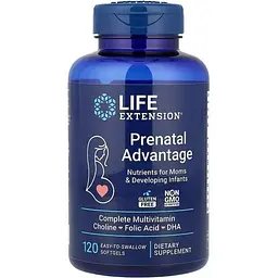Амінокислота Life Extension Prenatal Advantage, 120 капсул vit0004023