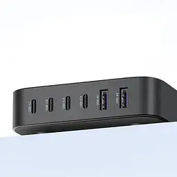 Зарядний пристрій 6xUSB 200W (4хUSB-C+2xUSB-A) Gan Desktop Fast Charger, CD271 Ugreen - мініатюра 3