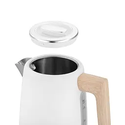 Електрочайник Ardesto Wood Modern Strix 1.7 л білий (EKL-F420WWD) - мініатюра 4