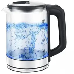 Скляний електрочайник Domotec MS-7943 об'єм 1,7 л 1500 Вт