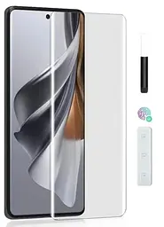 Захисне скло DK для Oppo Reno10 Pro+ UV Curved 015456 clear - мініатюра 2
