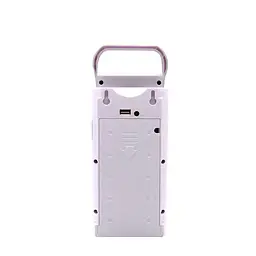 LED Ліхтар переносний світлодіодний акумуляторний до 80 години лампа Power bank USB зарядка для телефону світильник 220в Gdlite GD 8020 - мініатюра 6