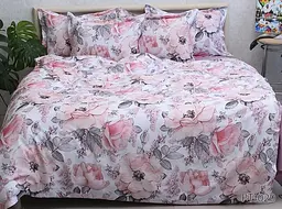 Комплект постільної білизни з компаньйоном 1,5-спальний TAG tekstil pbe0042423 - мініатюра 1