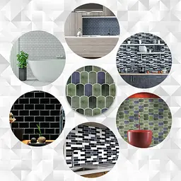 Самоклеюча поліуретанова панель під лист мозаїку Sticker Wall SW-00001194 305x305x1мм - мініатюра 7