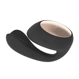 Смарт-вібратор LELO Ida Wave Black, вагінально-кліторальний, технологія WaveMotion, 2 мотори - мініатюра 1