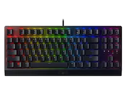 Механічна ігрова клавіатура RAZER BlackWidow V-3 TKL RU Green Switch Black - мініатюра 1