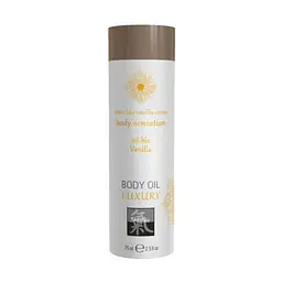 Масажна олія Shiatsu Luxury Body Oil Vanilla, 75 мл