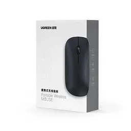 Маніпулятор миша UGREEN MU001 Portable Wireless Mouse (Black) - мініатюра 4