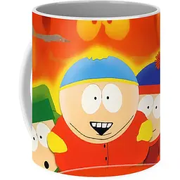 Кухоль GeekLand South Park вогонь SP.02.07 330 мл чорний - мініатюра 2