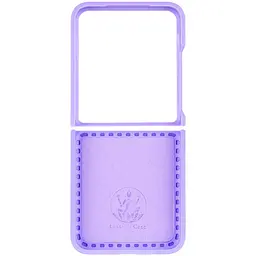 Чохол Foldables Silicone Cover Lakshmi (AAA) для Samsung Galaxy Z Flip7 Бузковий / Dasheen - мініатюра 4