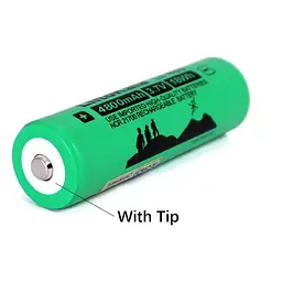 Акумулятор 21700 LiitoKala 4800mAh Li-ion (Lii-48S with tip) - мініатюра 2